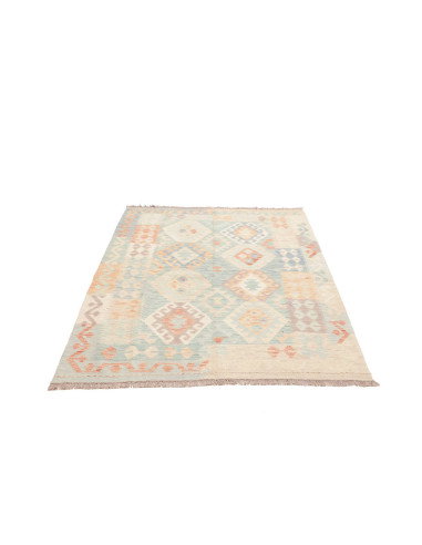 Rug Killim 125x183 Soft Blue Cream