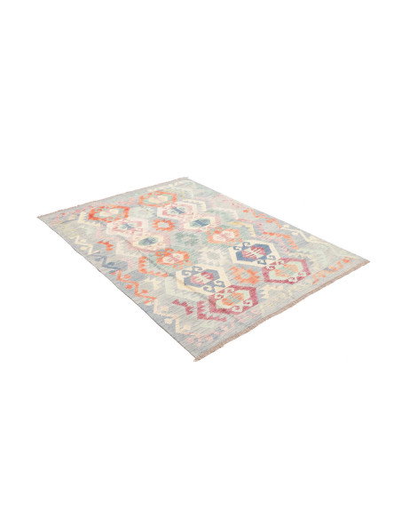 Rug Killim 133x174 Sky Blue