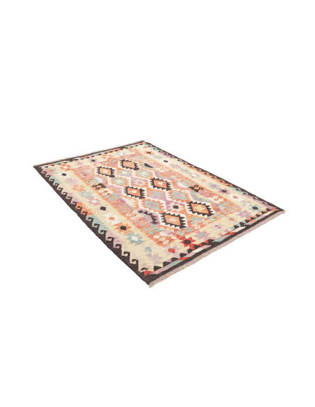 Rug Killim 131x177 Multicolor With Predominant