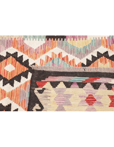 Rug Killim 131x177 Multicolor With Predominant