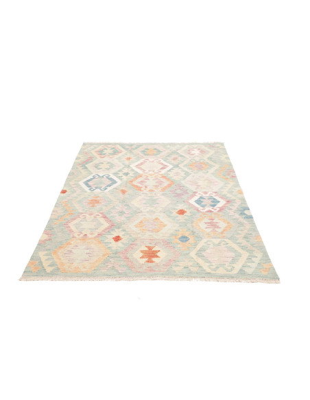 Rug Killim 124x177 Pastel Blue