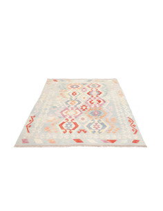 Tappeto Killim Afgahnistan 127x174 Azzurro Ciel 2