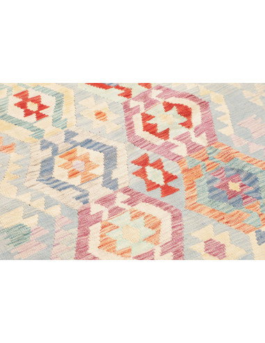Tappeto Killim Afgahnistan 127x174 Azzurro Ciel