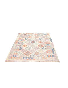 Rug Killim 126x174 Predominantly Pastel Cream L 2
