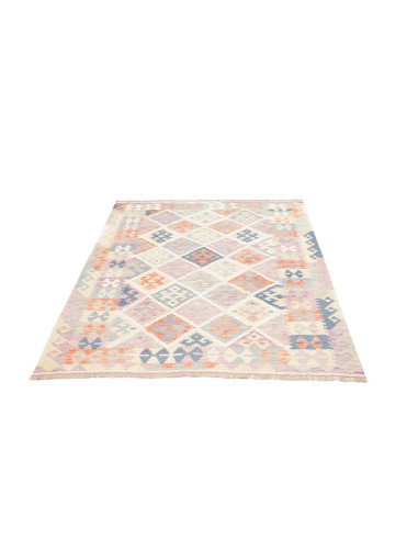 Rug Killim 126x174 Predominantly Pastel Cream L