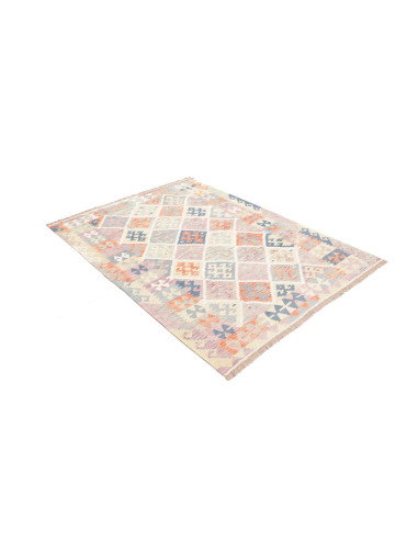 Rug Killim 126x174 Predominantly Pastel Cream L