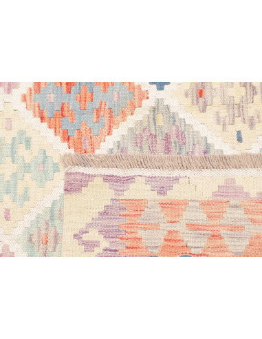 Rug Killim 126x174 Predominantly Pastel Cream L