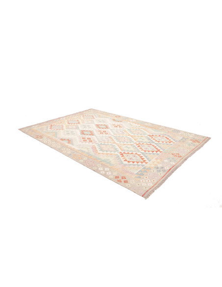 Rug Killim 199x291 Cream Coral