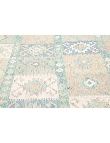 Tappeto Killim Afgahnistan 245x306 Azzurro Acqu