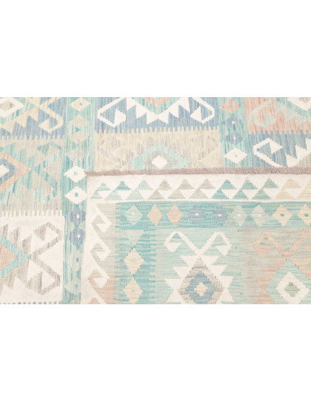 Tappeto Killim Afgahnistan 245x306 Azzurro Acqu