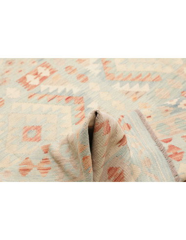 Tappeto Killim Afgahnistan 242x367 Azzurro Tenu