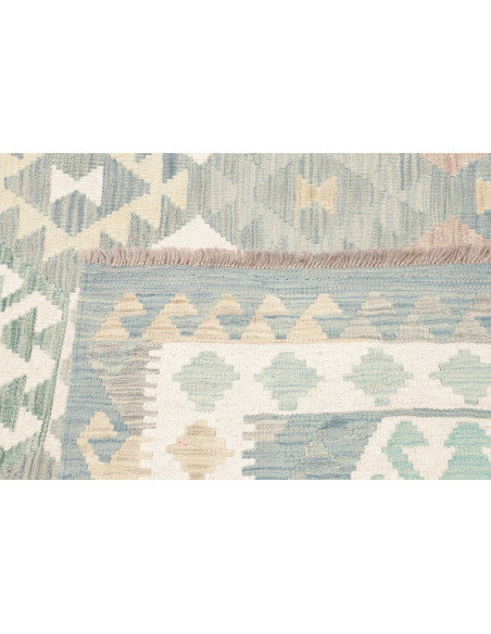 Tappeto Killim Afgahnistan 260x340 Blu Cielo Cr