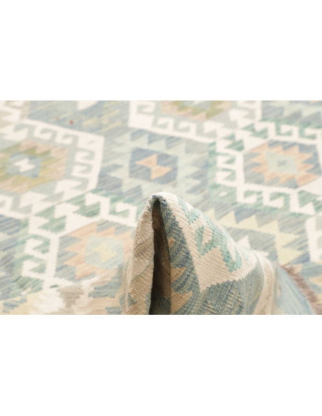 Tappeto Killim Afgahnistan 260x340 Blu Cielo Cr