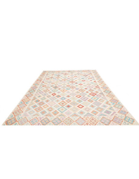 Rug Killim 252x354 Pastel Multicolored On Cream