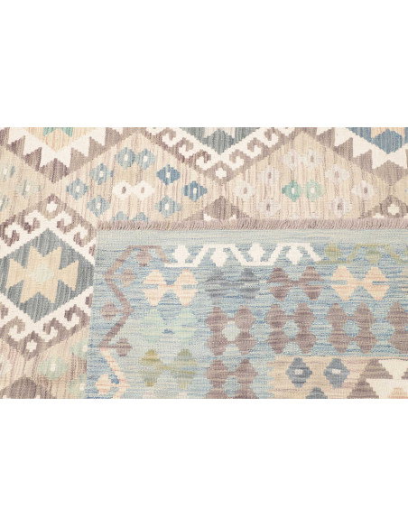 Tappeto Killim Afgahnistan 253x347 Blu Pastello