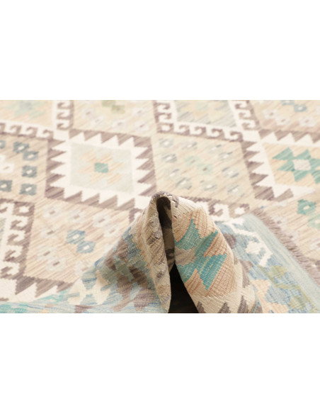 Tappeto Killim Afgahnistan 253x347 Blu Pastello