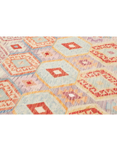 Tappeto Killim Afgahnistan 207x297 Grigio Torto