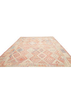 Rug Killim 318x392 Terracotta Sky Blue 2