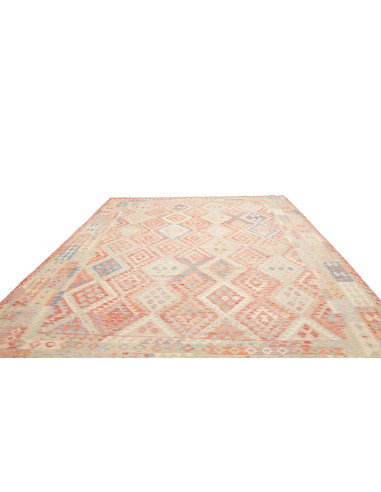 Rug Killim 318x392 Terracotta Sky Blue
