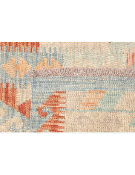 Rug Killim 78x385 Cream Terracotta