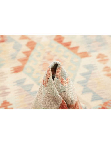 Rug Killim 78x385 Cream Terracotta