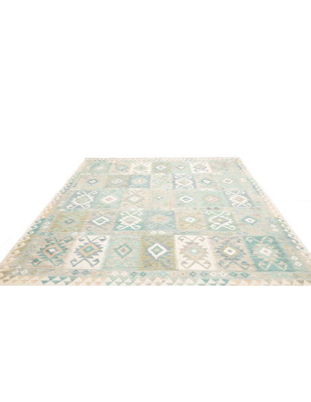 Tappeto Killim Afgahnistan 253x296 Azzurro Turc