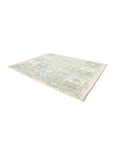 Rug Killim 253x296 Light Blue Turquoise
