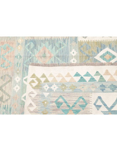 Rug Killim 253x296 Light Blue Turquoise