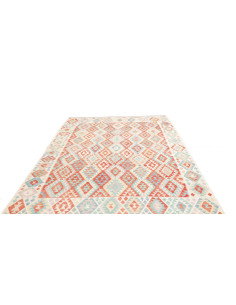 Tappeto Killim Afgahnistan 214x296 Crema Aranci 2