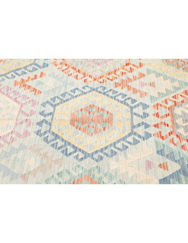 Tappeto Killim Afgahnistan 205x295 Azzurro Tenu