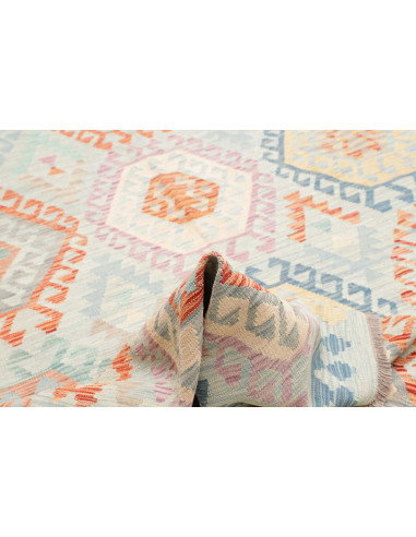 Tappeto Killim Afgahnistan 205x295 Azzurro Tenu