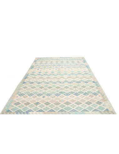 Tappeto Killim Afgahnistan 202x300 Azzurro Turc