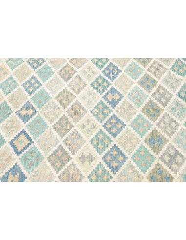 Tappeto Killim Afgahnistan 202x300 Azzurro Turc