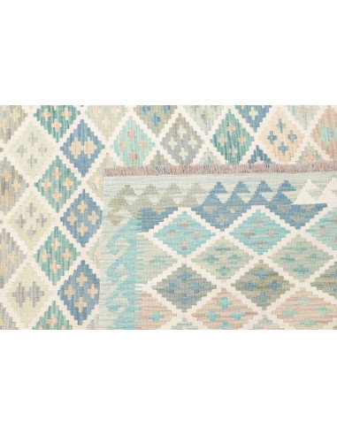 Tappeto Killim Afgahnistan 202x300 Azzurro Turc