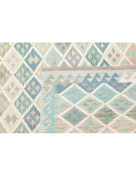Tappeto Killim Afgahnistan 202x300 Azzurro Turc