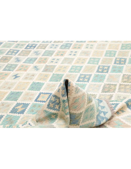 Tappeto Killim Afgahnistan 202x300 Azzurro Turc