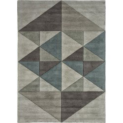 tappeto TRIANGLES SITAP CIELO SETA geometrico da EUR 872.3