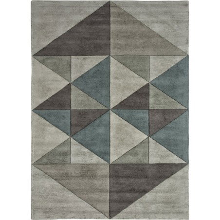 tappeto TRIANGLES SITAP CIELO SETA geometrico da EUR 872.3