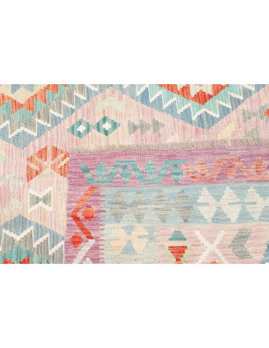 Rug Kilim Afghanistan 204x287 Light Lavender So