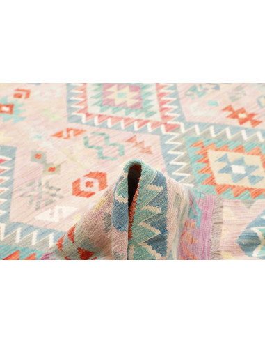 Rug Kilim Afghanistan 204x287 Light Lavender So