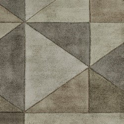 tappeto TRIANGLES SITAP BEIGE SETA geometrico da EUR 872.3 2