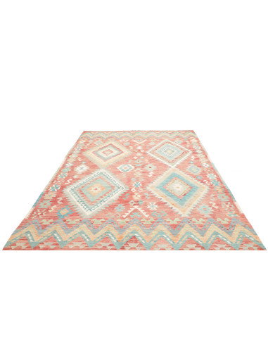 Rug Kilim Afghanistan 204x299 Terracotta Pink S