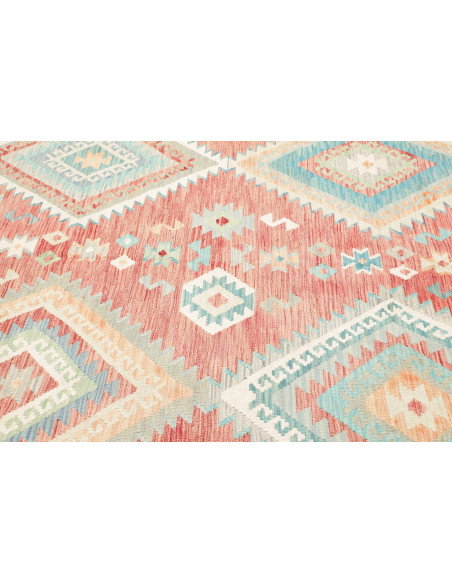 Rug Kilim Afghanistan 204x299 Terracotta Pink S