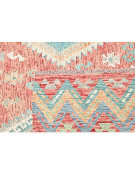 Rug Kilim Afghanistan 204x299 Terracotta Pink S