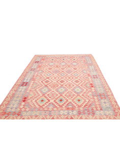 Rug Kilim Afghanistan 199x299 Coral Beige 2