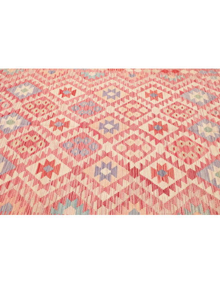 Rug Kilim Afghanistan 199x299 Coral Beige