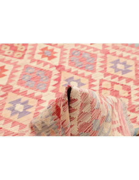 Rug Kilim Afghanistan 199x299 Coral Beige