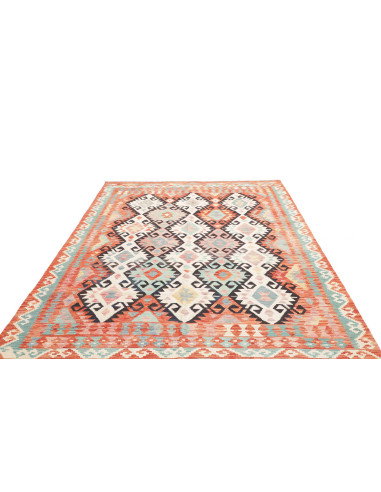 Rug Kilim Afghanistan 203x292 Terracotta Orange