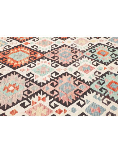 Tappeto Kilim Afghanistan 203x292 Arancio Terra
