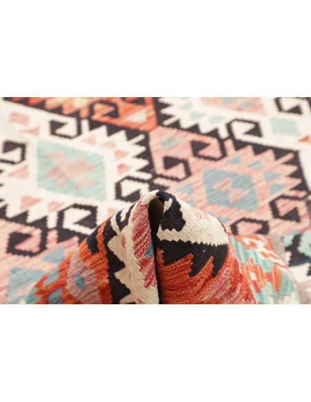Rug Kilim Afghanistan 203x292 Terracotta Orange